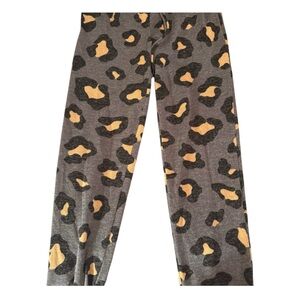 BiBi Charcoal Animal Print Trousers